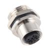 M12?B?S5 Panel Mounted Socket M12 IP67 Waterproof Connector 5pin Plug Adapter