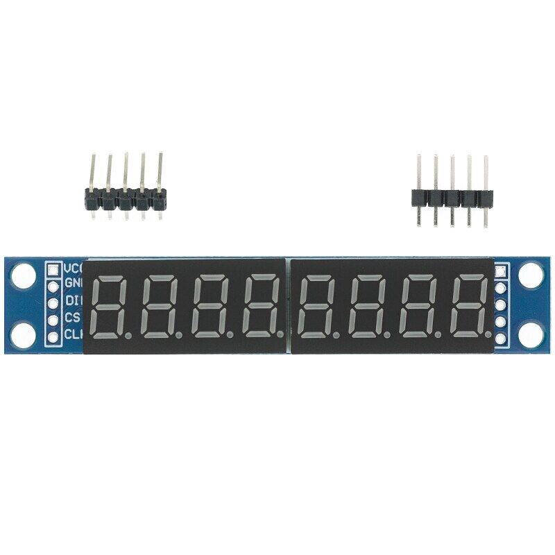 TM1637 4 bity/TM1638/MAX7219 8bitový digitální LED zobrazovací modul 7segmentový 0,36palcový hodiny ČERVENÁ anodová trubice Čtyři sériový ovladač