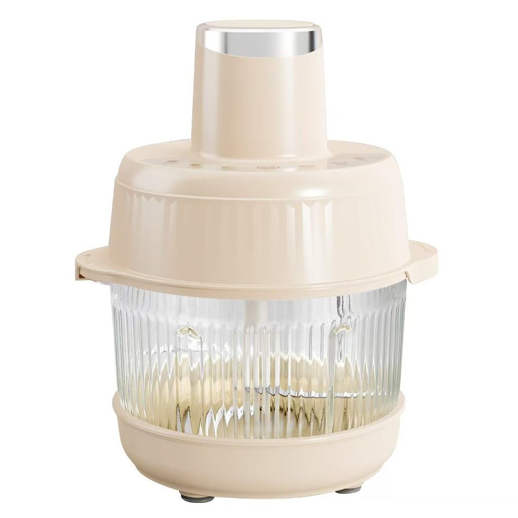 

Многофункциональная мясорубка и тестомес: Автоматический блендер и кухонный комбайн для детского питания 5L One Set of Blades белый