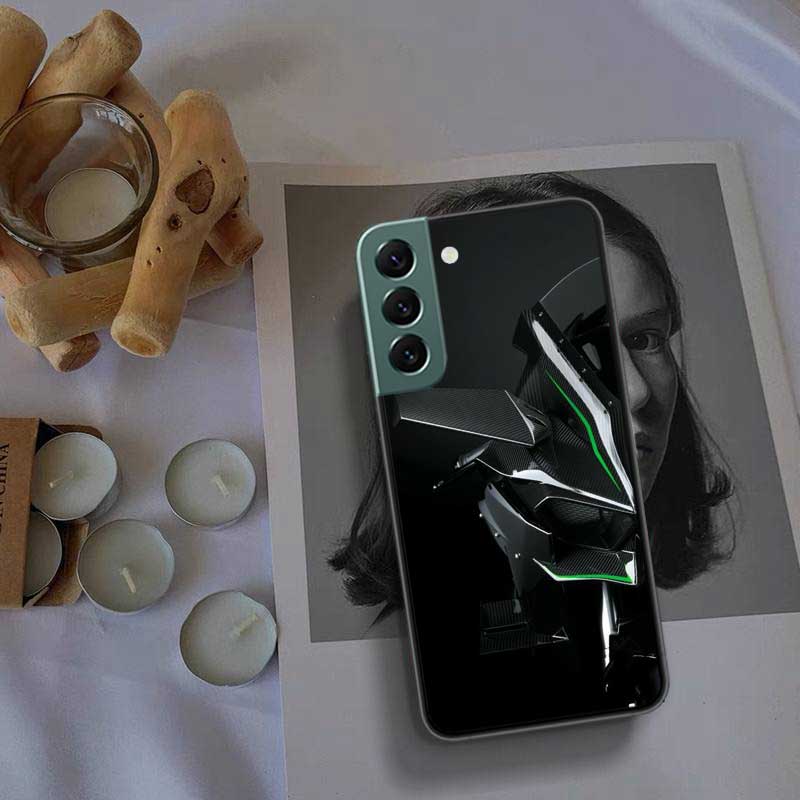 Luxury Car Motorcycle H2R Phone Case For Samsung Galaxy S22 S25 Ultra S21 S10 Plus S26 Edge S20 S23 S24 FE Cover Silicone So