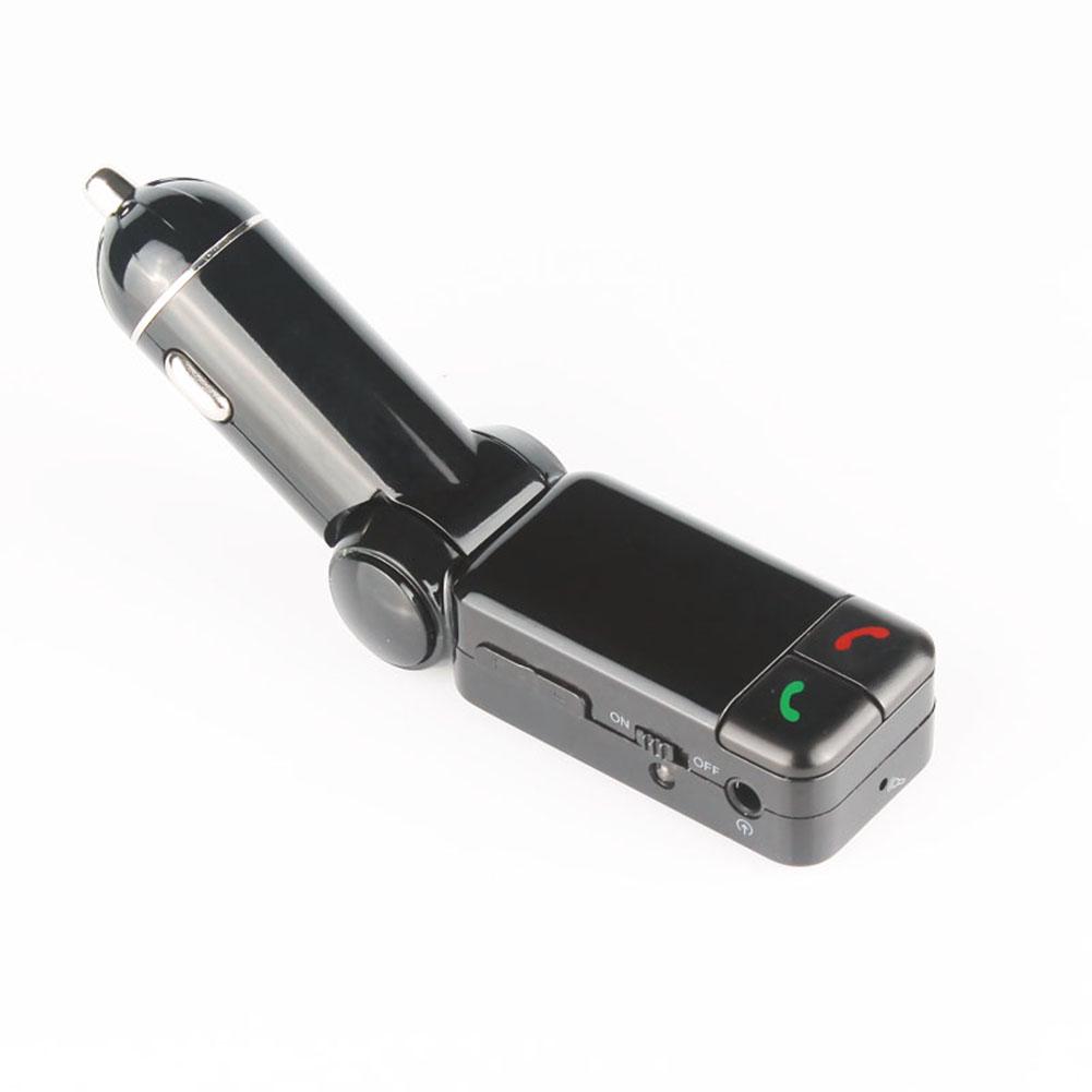 Car Bluetooth-compatible Fm Transmitter Car Kit Hands Free Mp3 Player Wireless Radio AUX Car Charger USB SD