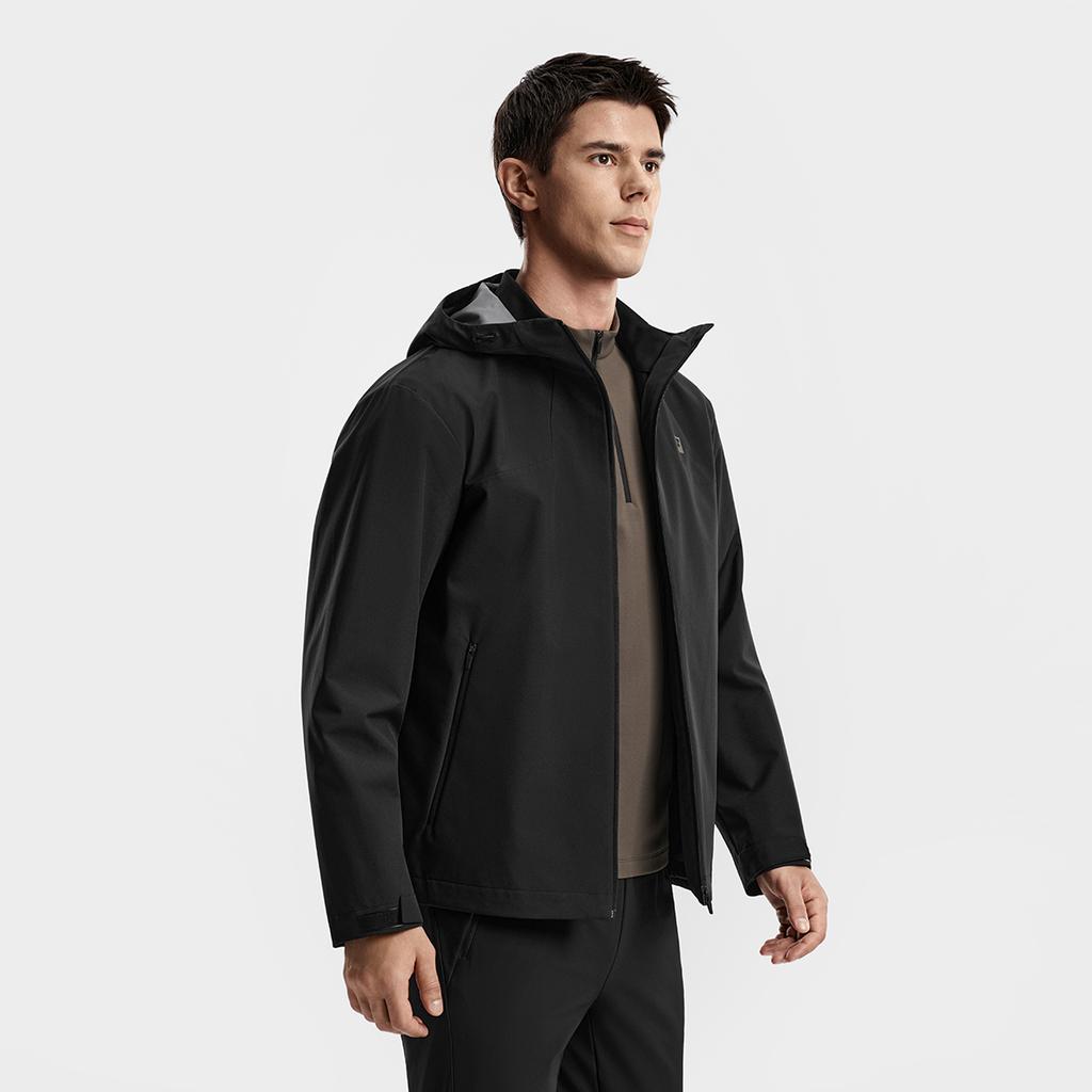 FILA Fitness Removable Three-In-One Simple Personality Sports Casual Training Versatile Comfortable Warm Hooded Two-Piece Jacket A11M611715FBK