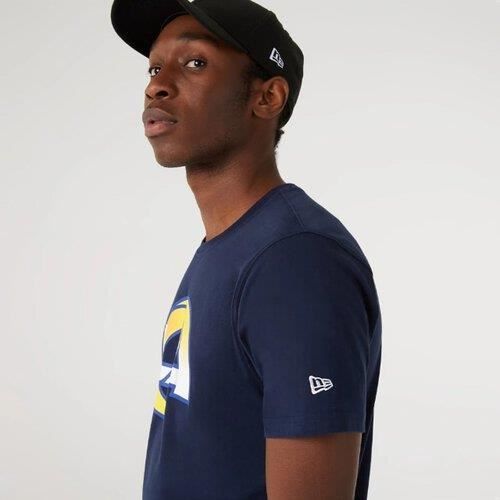 T-shirt - New Era - Los Angeles Rams - Obsidian Blue - 100% Cotton - Short Sleeves