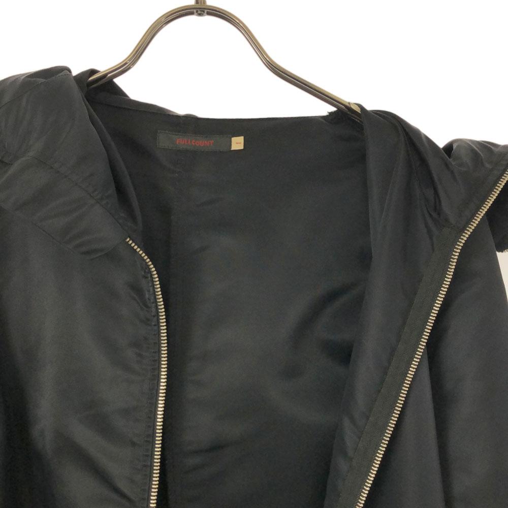 FULLCOUNT Made In Japan Nylon Jacket 1 Black Face Cover Zip Men's Used