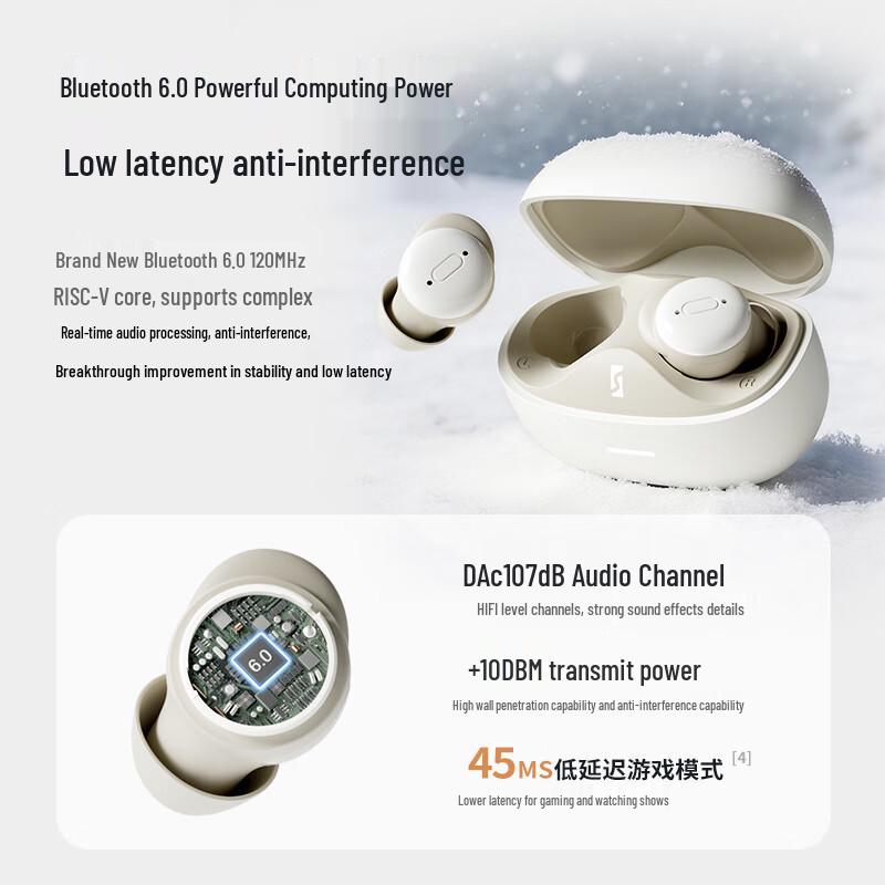 SheSheng XiaoMeng AI Smart Sleep Earbuds