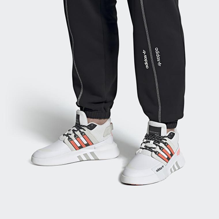 Adidas Originals Eqt Bask Adv V2 'White Orange' Sneakers FW4256
