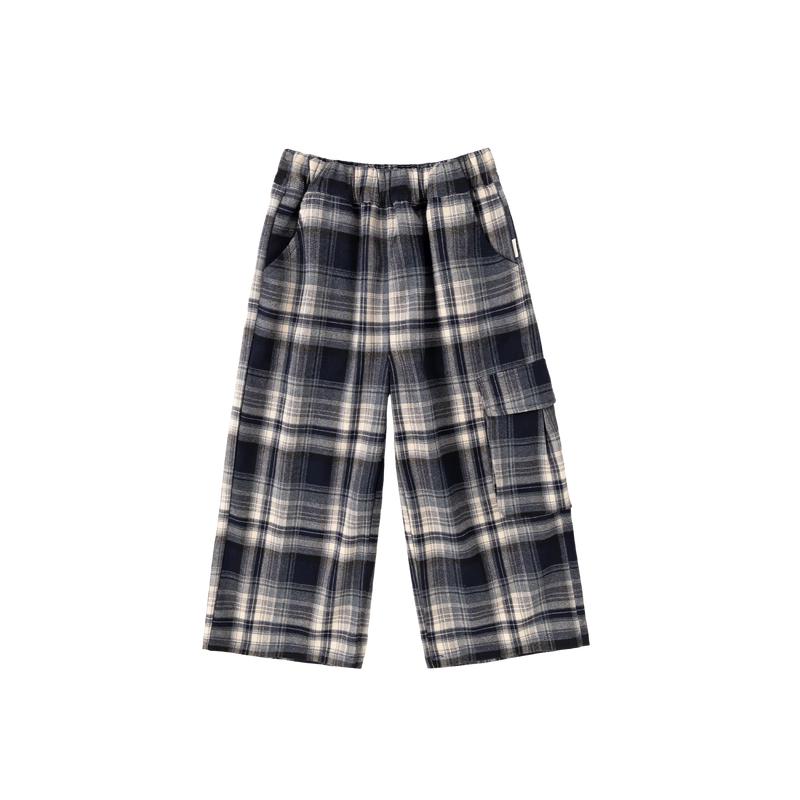 Dudujia Girls Autumn Plaid Casual Pants 90