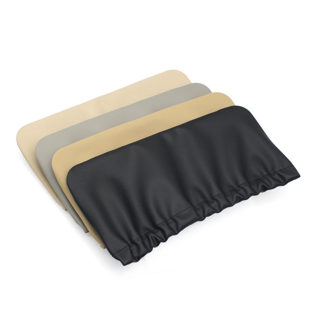 Car Left Right Leather Backrest Storage Pocket Cover Seat Bracket Trim For Mercedes Benz E Class W211 E200 E250 E300 2005-2008