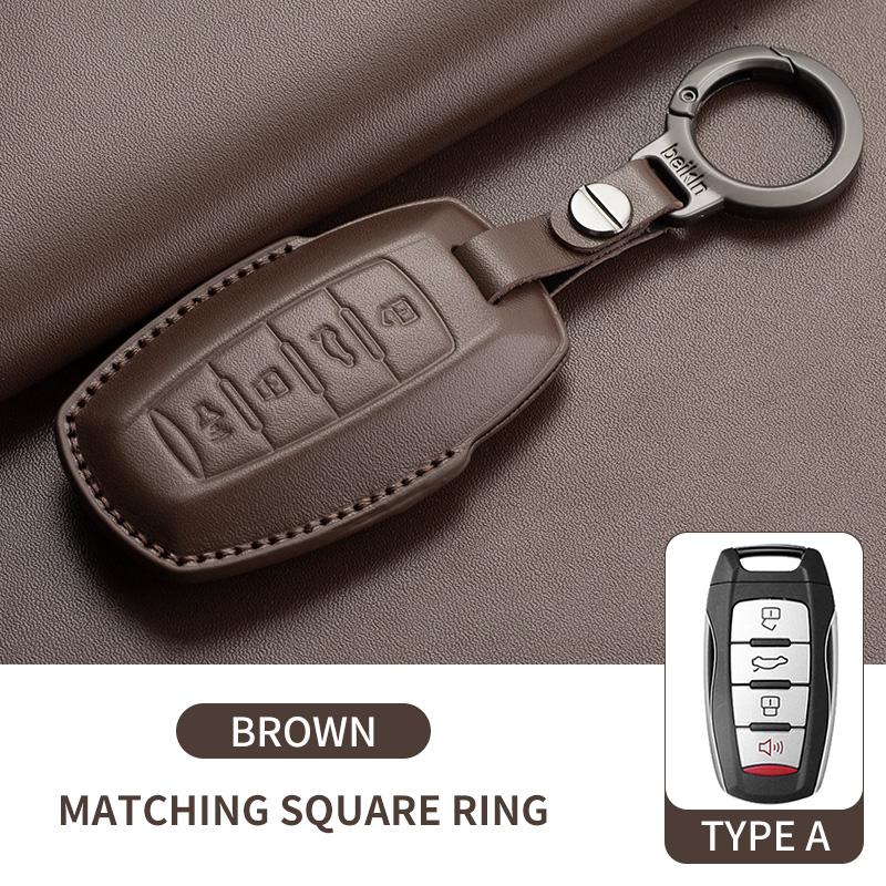 Interior Mouldings Car Key Case Cover For Great Wall Haval Jolion 2022 H6 H7 H4 H9 F5 F7 F7X F7H H2S GMW Dargo Shell Fob Accesso