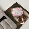 Color Lines Kt Cat Mirror Mobile Phone Airbag Bracket Wind Back Sticker Retractable Lazy Desktop Bracket