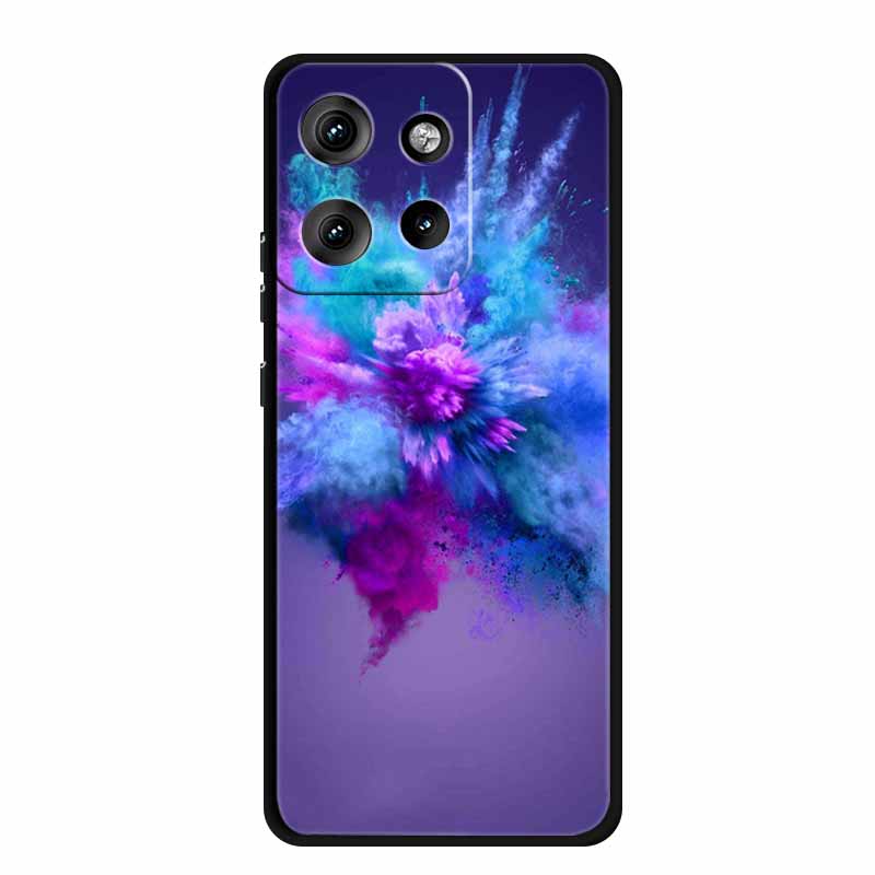 Etui do Motorola Edge 50 Neo Zwierzęta Miękki Silikon TPU Etui na Telefon Tylna Pokrywa Dla Motorola Moto S50 5G Wilk Ochrona Nowe Coque