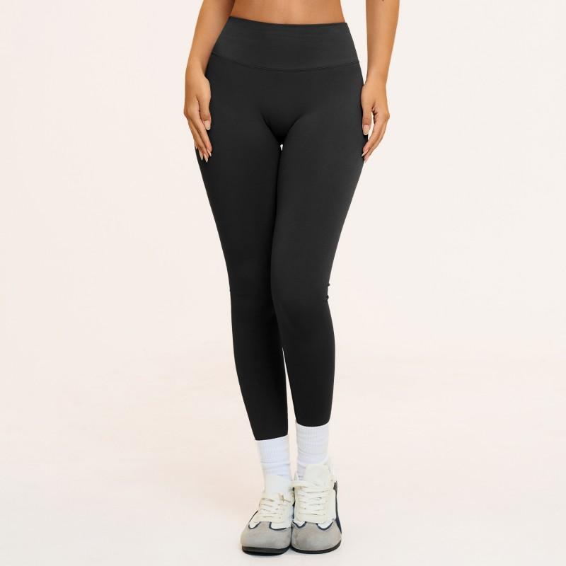 High-Waisted Yoga Leggings Women Breathable Quick-Dry Compression Workout Pants Slim Fit Running Tights In 5 Colors
