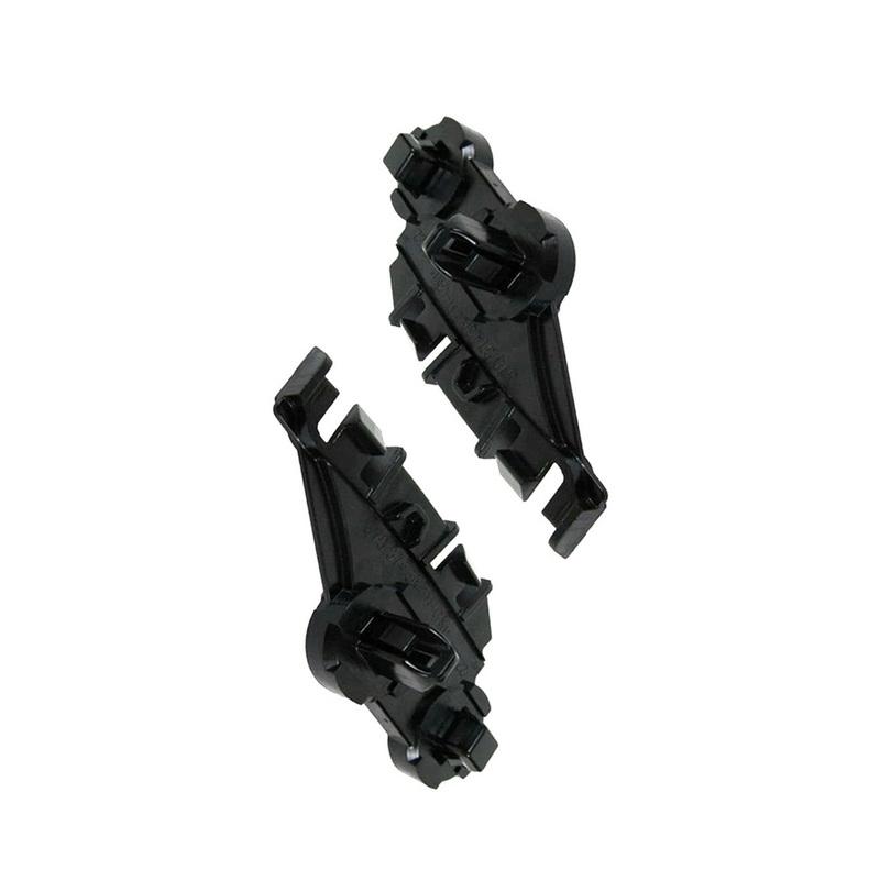 2pcs Black Plastic Front Bumper Mounting Brackets for Chrysler 300 2011 2012 2013 2014 2015 2016 2017 2018