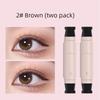 Genuine Goods Double-Headed Integrated Eyeliner Seal Precise Outline Eyeliner One Printing Molding Durable Waterproof and Sweatproof Not Smudge
