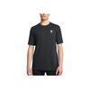 Under Armour Brahma Jednolita Koszulka Męska z Krótkim Rękawem i Okrągłym Dekoltem Czarna 1387797-001