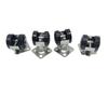 Alloy Sofa Office Chair Caster Wheel with Brake - Light-Duty Swivel Wheel