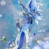 MU Kar Sevgisi Sihirli Kristal Ayakkabı 3D Metal Puzzle Montaj Modeli El Yapımı Kendin Yap