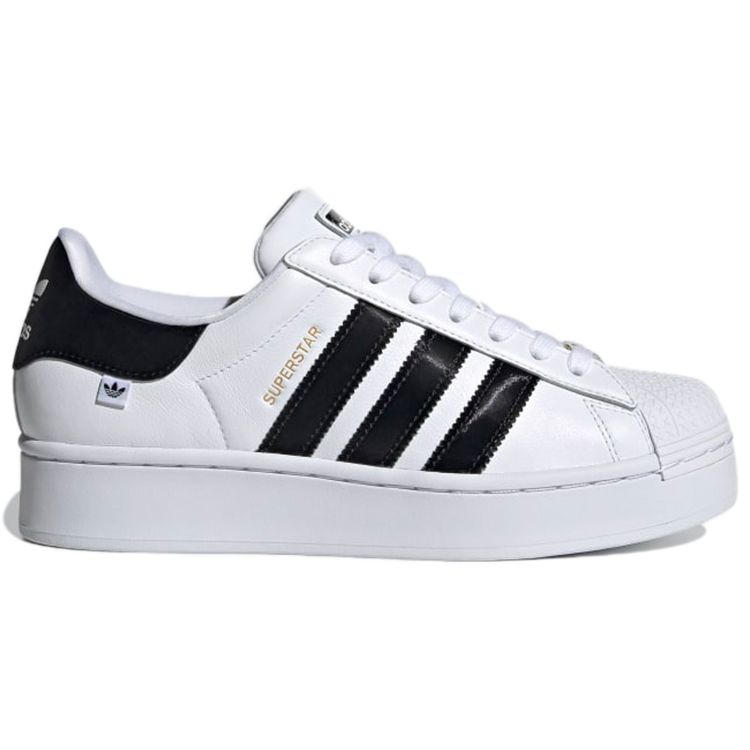 Adidas Originals Superstar Bold Casual Low-Top Sneakers Women Sneakers White Black FY0406