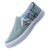 Fashion Men's Casual Shoes, Summer Shallow Mouthed Fisherman's Shoes, Canvas Board Shoes, One Foot Lazy Shoes
