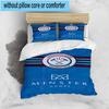 3PCS Football Club Ham-worthy Homes Bedding Set,Including 1pc Duvet Cover And 2pcs Pillowcases Perfect for Bedroom, Dormitory, Fan Christmas Gift