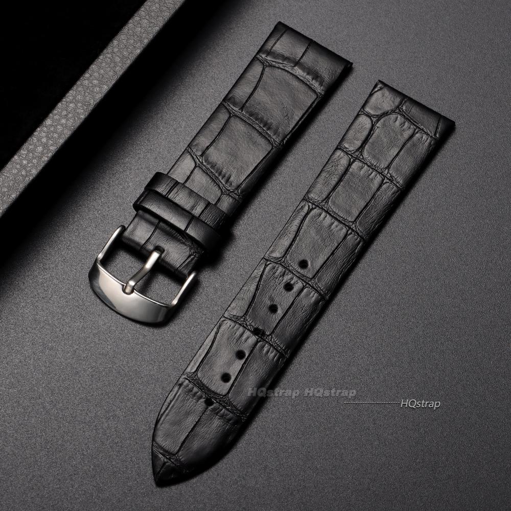 18mm 20mm 22mm Vintage Leather Watchbands Pin Buckle Watchband Soft Smart Watch Band Cowhide Bracelet Sport Waterproof Wristband