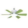 LED Ceiling Fan Light E27 Socket Bass 3-speed Wind Speed Smart Remote Control Ceiling Light Fan for Bedroom Living Room