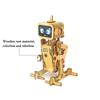DIY Roboter Wissenschaft 3D Holzpuzzles Sprachaktivierter Roboter STEM Bausätze Pädagogische Bausteine Montage Spielzeug für Kinder Jugendliche