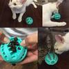 Dog Toy Ball, Interactive Rubber Balls, Puppy Chewing Toys, Pet Tooth Cleaning Ball, Cat Food Treat Feeder And