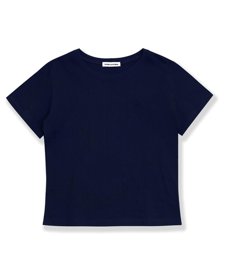 Bibalabida Slim Crop Short Sleeve T-Shirt