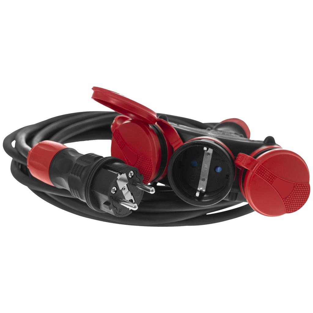 Awtools Przedłużacz Extreme 40M 3X1,5Mm 3 Gniazda Ip54 16A 4000W