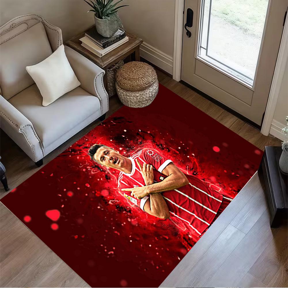 Goal Celebration Moment Floor Rug Office Rug Suitable for Decorate Room Dining Room Foyer Entryway Antislip Carpet Decorate Offices