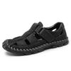 Sandali da uomo in vera pelle Sandali sportivi da esterno Scarpe casual Estate