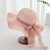 Womens Round Top Sun Hat With Lucky Cloud Pattern And Wide Brim For Outdoor Relaxation