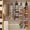 1pcs 26-grid Yoga Suit Storage Hanging Bag Household Multi-layer Clothing Underwear Storage Bag Door Rear Storage Bag