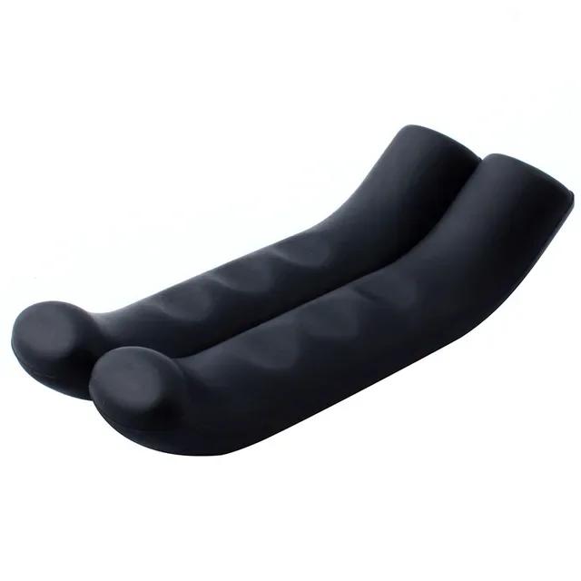 

Bicycle Brake Handle Cover Sleeve, Silicone MTB Grips, Handlebar Protect Cover, Anti-slip Cycling Gear, Bike Accessories* чорний