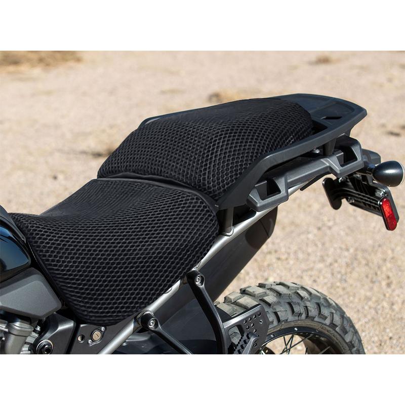 Pan America Accessories Motorcycle Seat Cover for Harley PA1250 PA 1250 S RA1250 2021-2022 Breathable Cushion Nylon Mesh Fabric