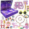 2026 Christmas Advent Calendar Gift Box Mermaid Jewelry Hairpin 24Days Countdown Calendar New Year Christmas Gifts