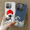 Japanese Wave Kanagawa Surfing Shockproof Phone Case for Xiaomi Poco X7 X6 X5 X3 Pro F7 Ultra M8 Redmi 15C 15 14C 13C 12C 10C 13