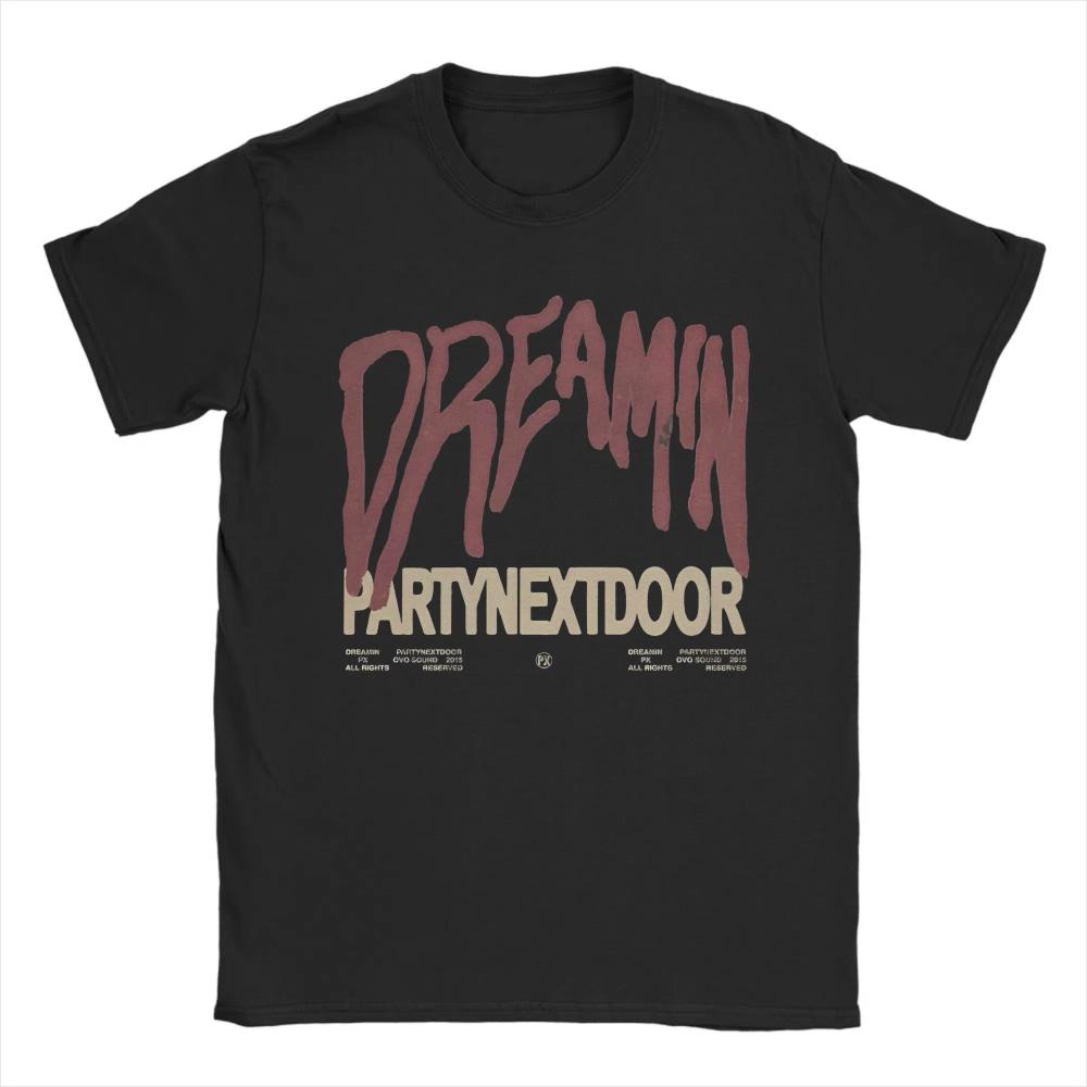 

2026 new hot sale Men Women PARTYNEXTDOOR Rapper Shirt Cotton Graphic Printing T-Shirt Clothing Outfits fashion unisex t-shir... S разноцветный