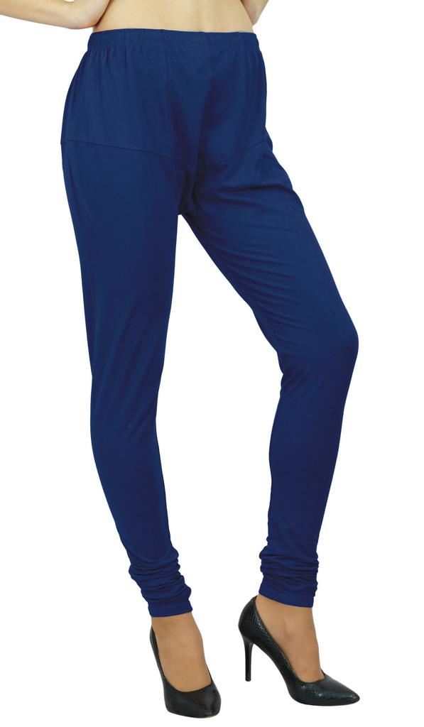 Atasi Women's Full Length Soft Cotton Leggings Stretchy Bottom Pants Free