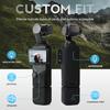 Silicone Protective Case for DJI Osmo Pocket 3, Anti-Scratch Slim Skin, Screen Mic Guard Hand Grip Pocket Camera Accessories