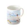 Ren Mug Cup 370ml (Japanorama Travel - HOKKAIDO) Coffee Tea Milk Soup Large Made Japan Mino Ware Ceramic Microwave Dishwasher Safe Capacity Local Gift
