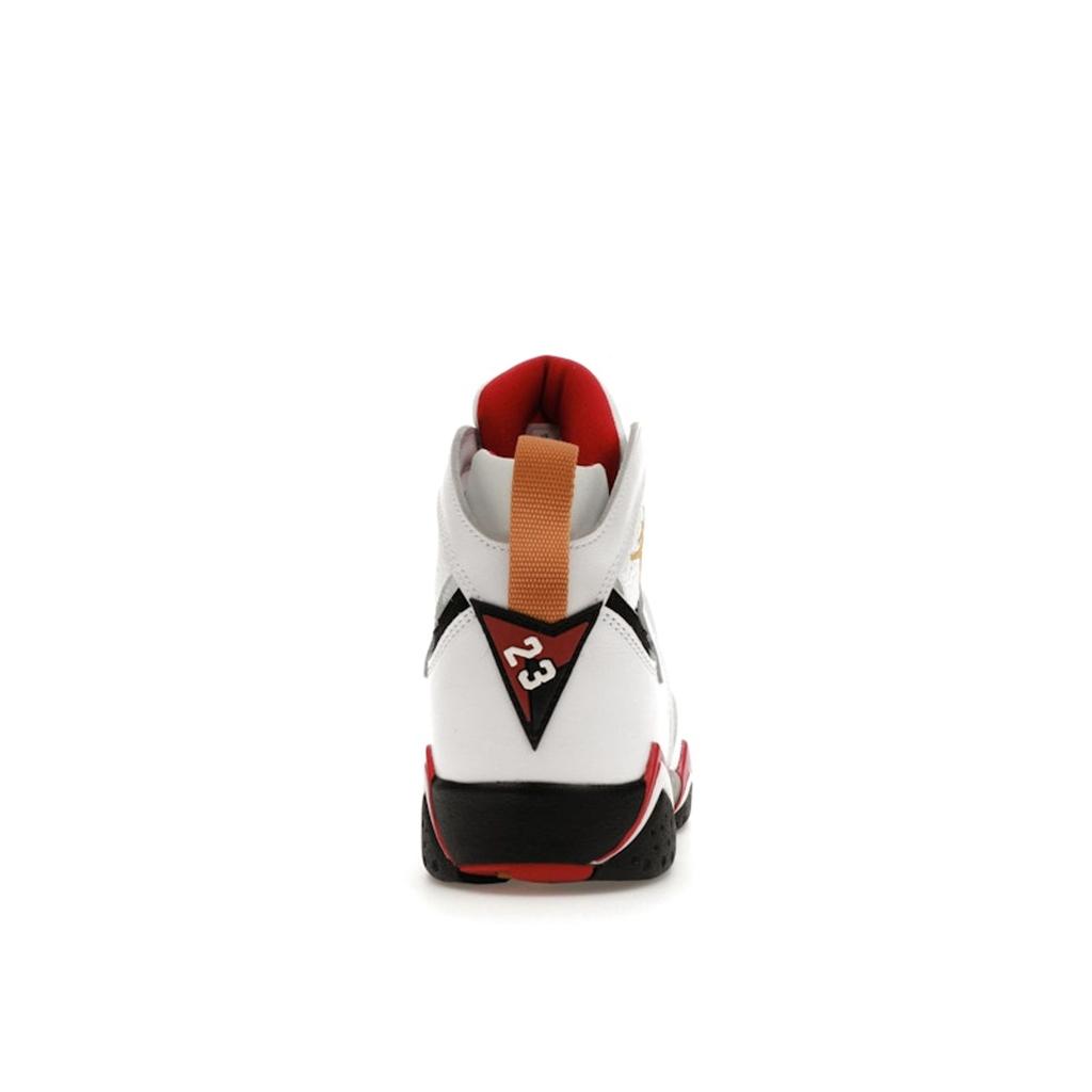 Air Jordan 7 Retro GS Cardinal 2022 Kids Sneakers White Black Cardinal-Red DQ6040-106