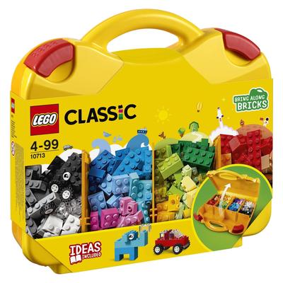 LEGO Classic Idea Blocks (with Storage Case) 10713, 213-piece Building Blocks, Perfect for Ages 4 and Up.