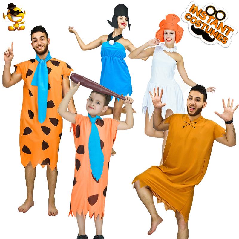 Primitive Man Cosplay Costume for Adults & Kids - Party & Stage Role Play Outfit