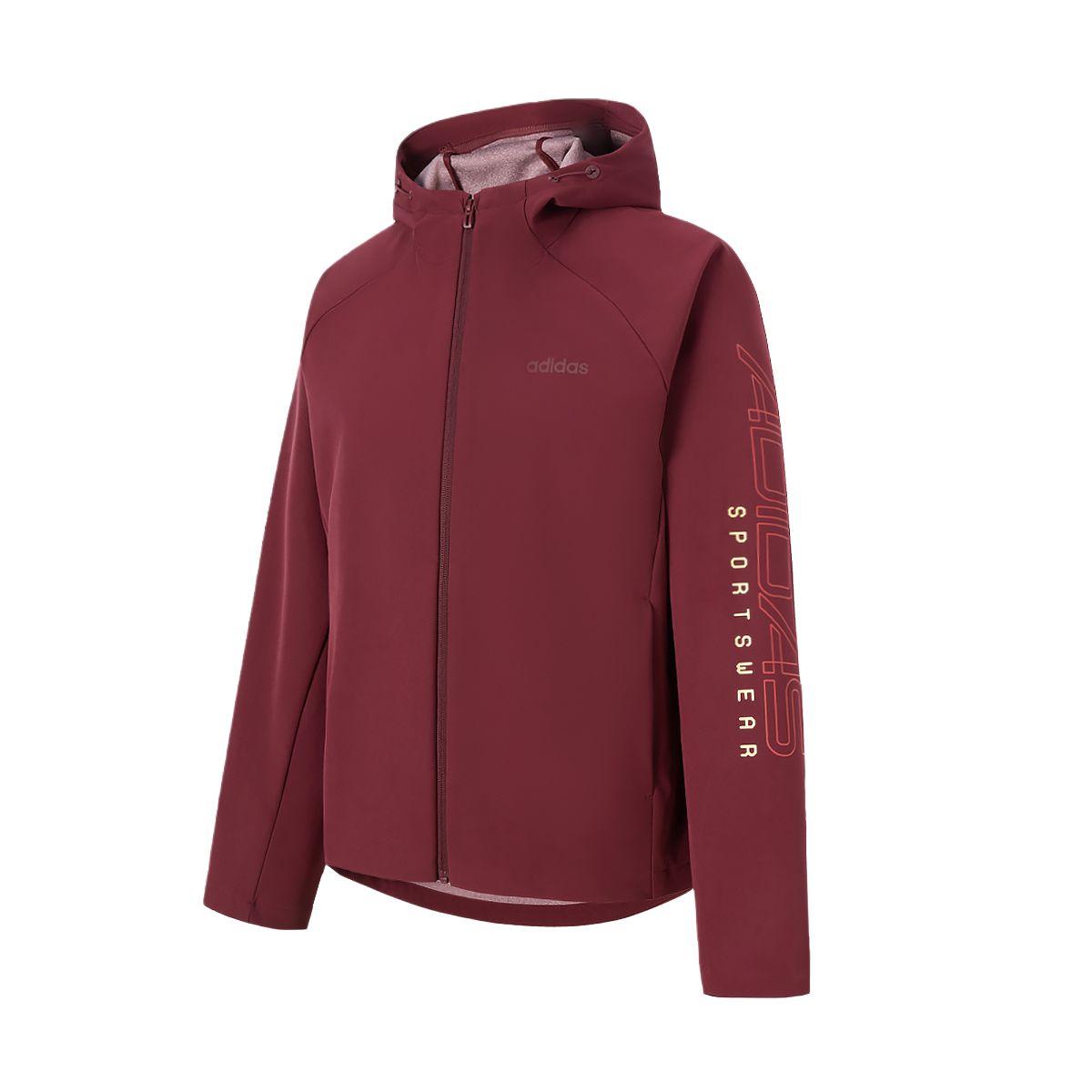 Adidas Удобная мягкая приятная к коже куртка с капюшоном женская куртка KS8239 L