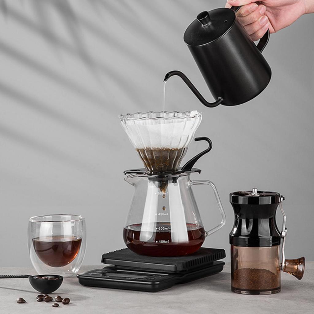 Coffee Kit with Carrying Case Hard-Shell Pour over Dripper Set