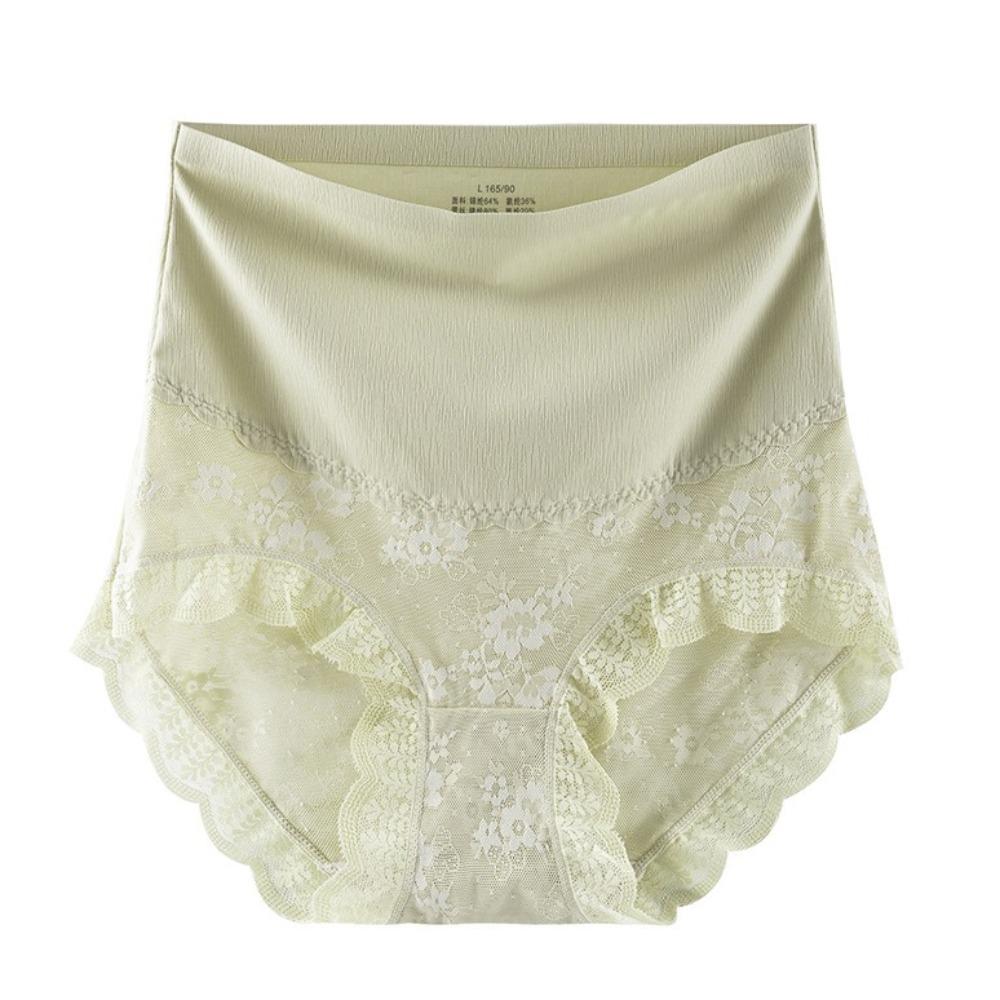 High Waist Postpartum Body Shaper Shapewear Lace Floral Briefs Comfortable Slimming Shapers  Women