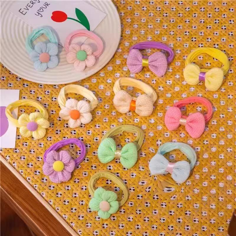 Ponytail Cute Children Girls Do Not Hurt Hair Bands
