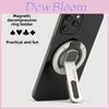 Magnetic Phone Holder Desktop Stand With 360 Degree Rotation For Universal Smartphone Use